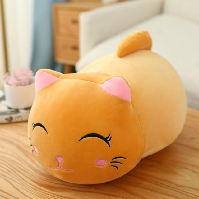 Shop Bella: Giant Kawaii Cat Plush (3ft) - Stuffed Animals Goodlifebean Plushies | Stuffed Animals