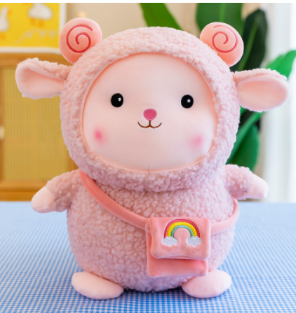 Shop Giant Fluffy Fleece Lamb Plushie - Stuffed Animals Goodlifebean Plushies | Stuffed Animals