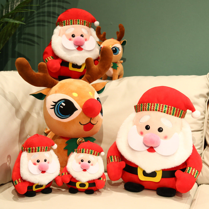 Shop Merryland Santa and Reindeer Plush Toys - Stuffed Animals Goodlifebean Plushies | Stuffed Animals