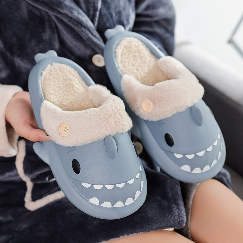 Shop Kawaii Comfy Indoor Shark Slippers - Shoes Goodlifebean Plushies | Stuffed Animals