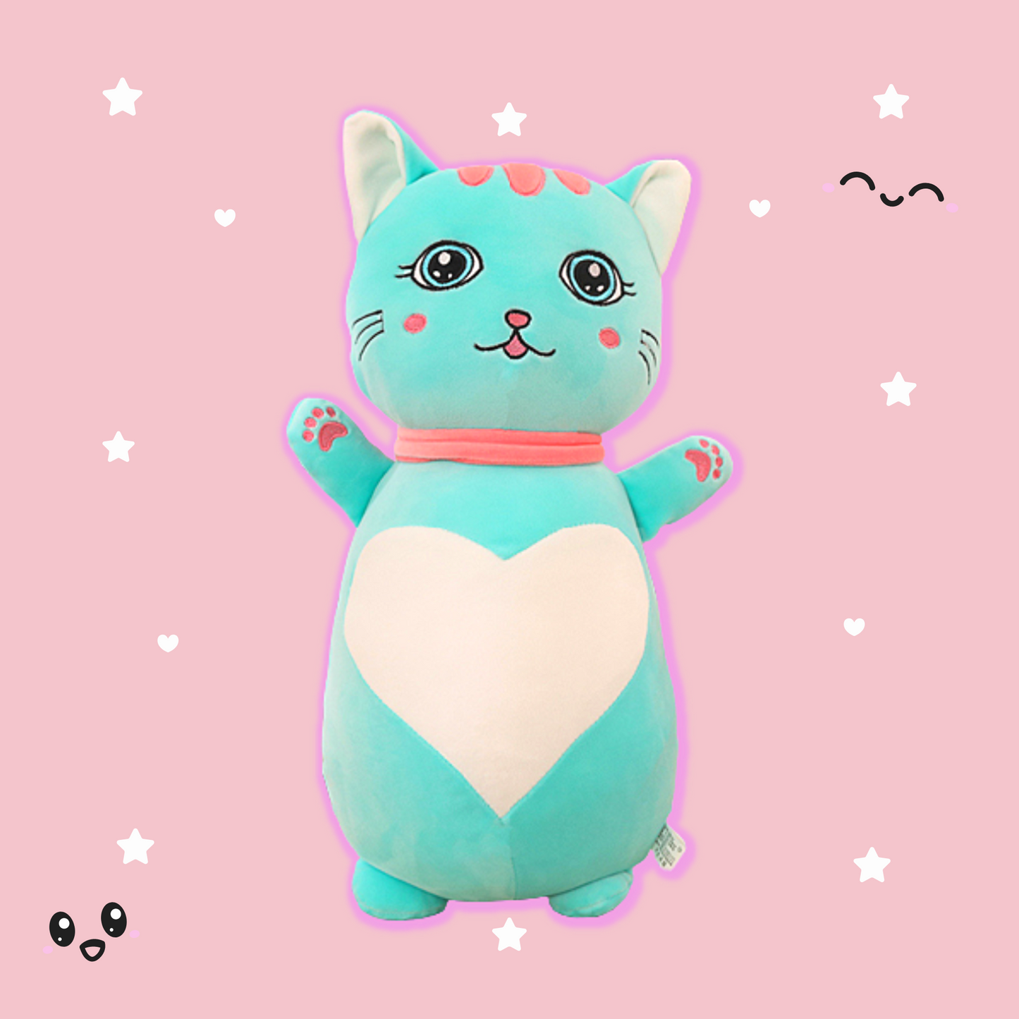 Shop Cosmo The Kawaii Stuffed Cat Plush - Goodlifebean Black Friday Sale | Plushies | Giant Teddy Bear