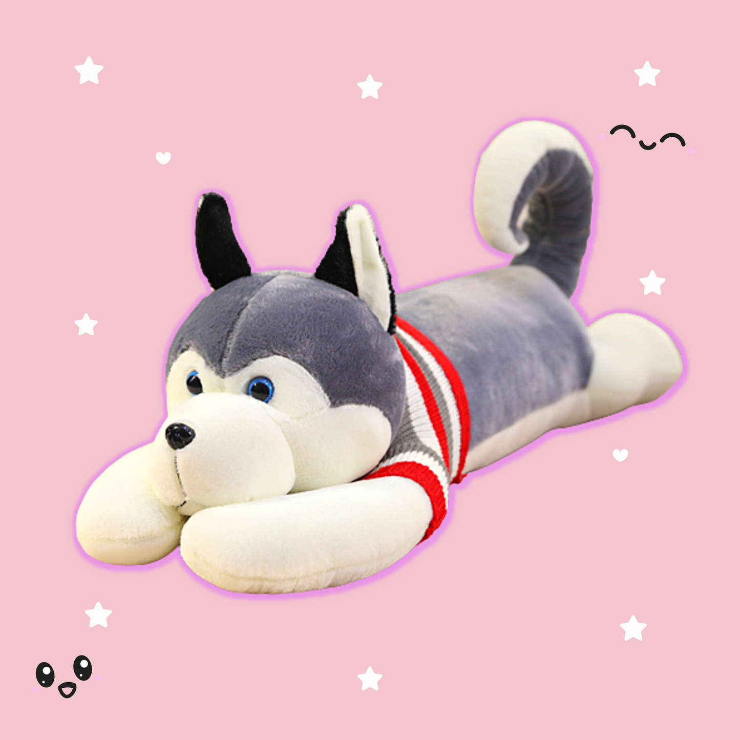 Shop Hoppy: The Giant Stuffed Husky Plush - Goodlifebean Black Friday Sale | Plushies | Giant Teddy Bear