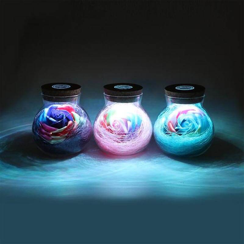 Shop Illuminated Rose Light(Remote Controlled) - Lamps Goodlifebean Plushies | Stuffed Animals