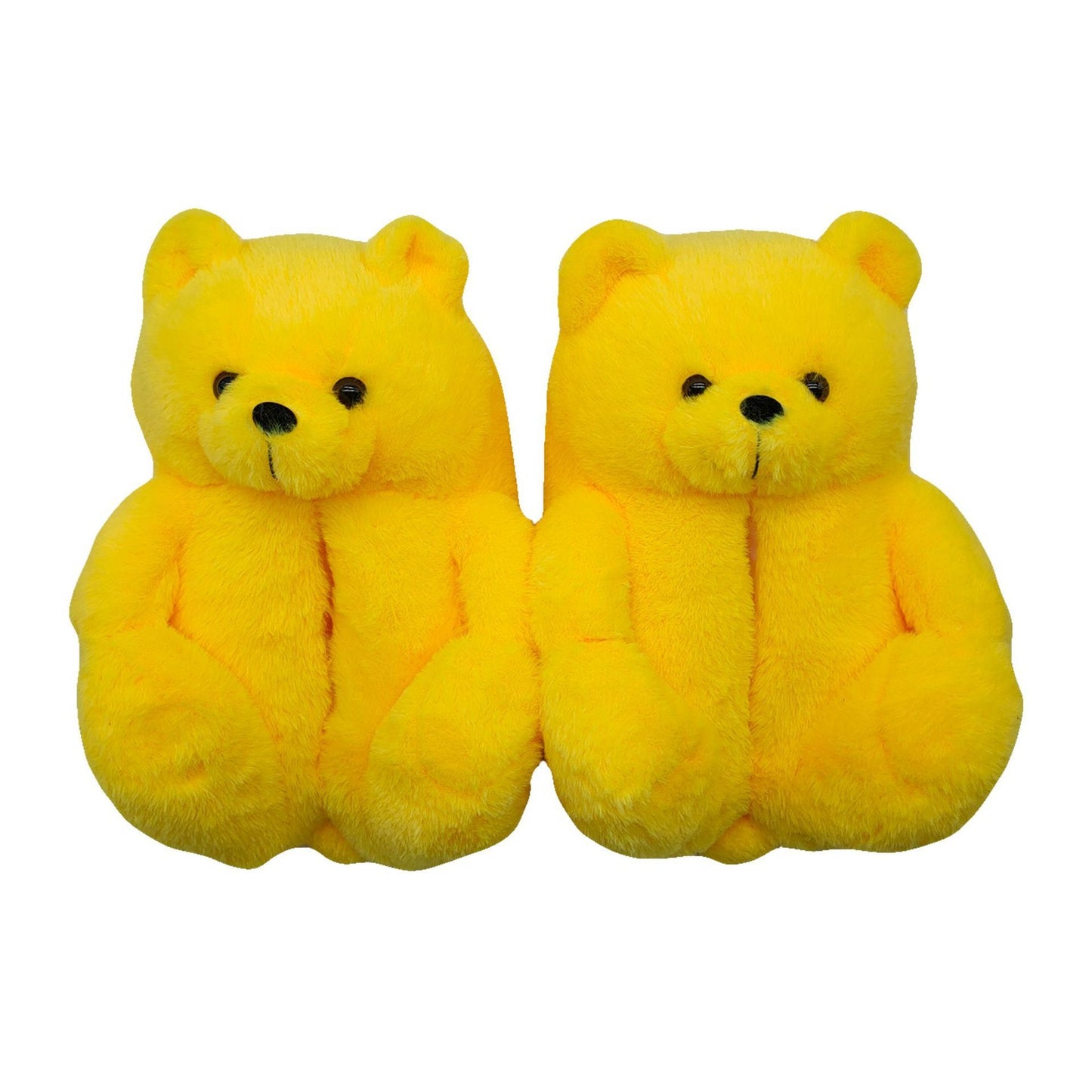 Shop Lemonnade Teddy Bear Plush Slippers - Goodlifebean Black Friday Sale | Plushies | Giant Teddy Bear