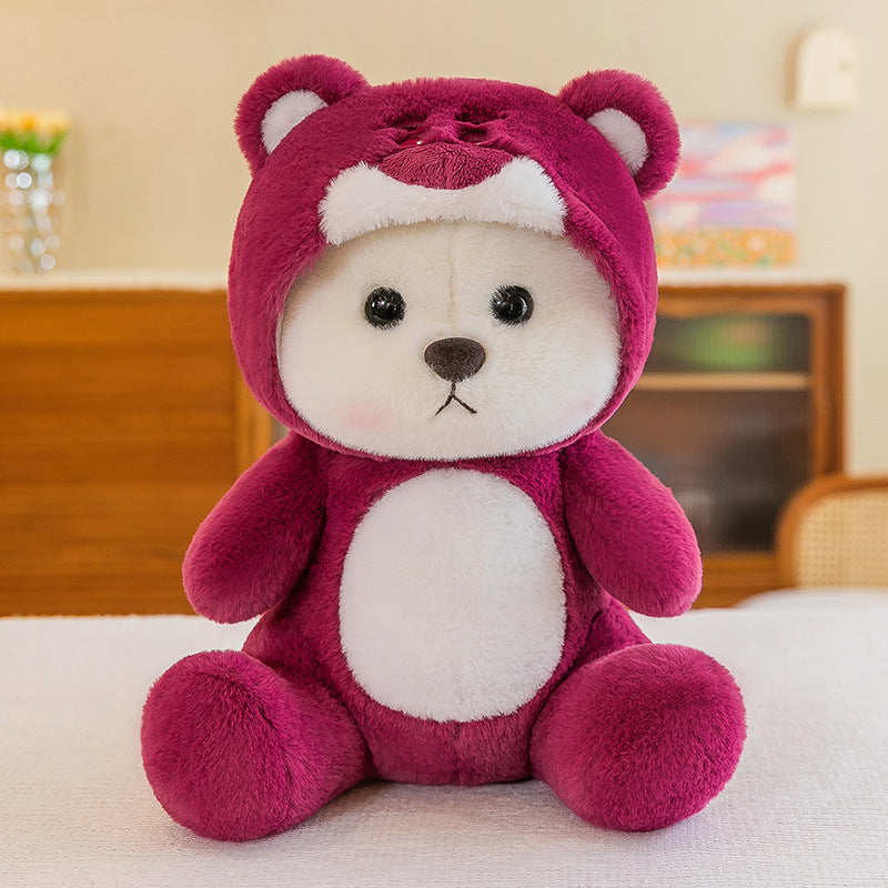 Shop Mini Pink Teddy Bear with Hoodie - Goodlifebean Black Friday Sale | Plushies | Giant Teddy Bear