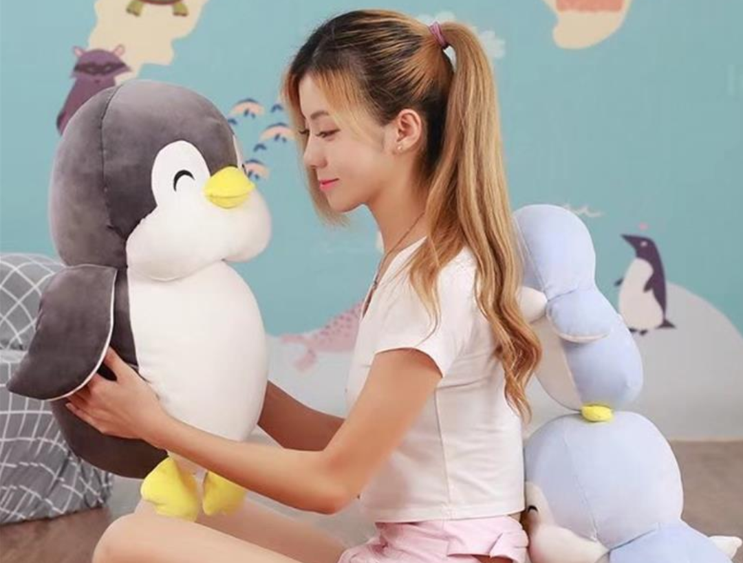 Shop Kawaii Stuffed Penguin Plush - Goodlifebean Black Friday Sale | Plushies | Giant Teddy Bear