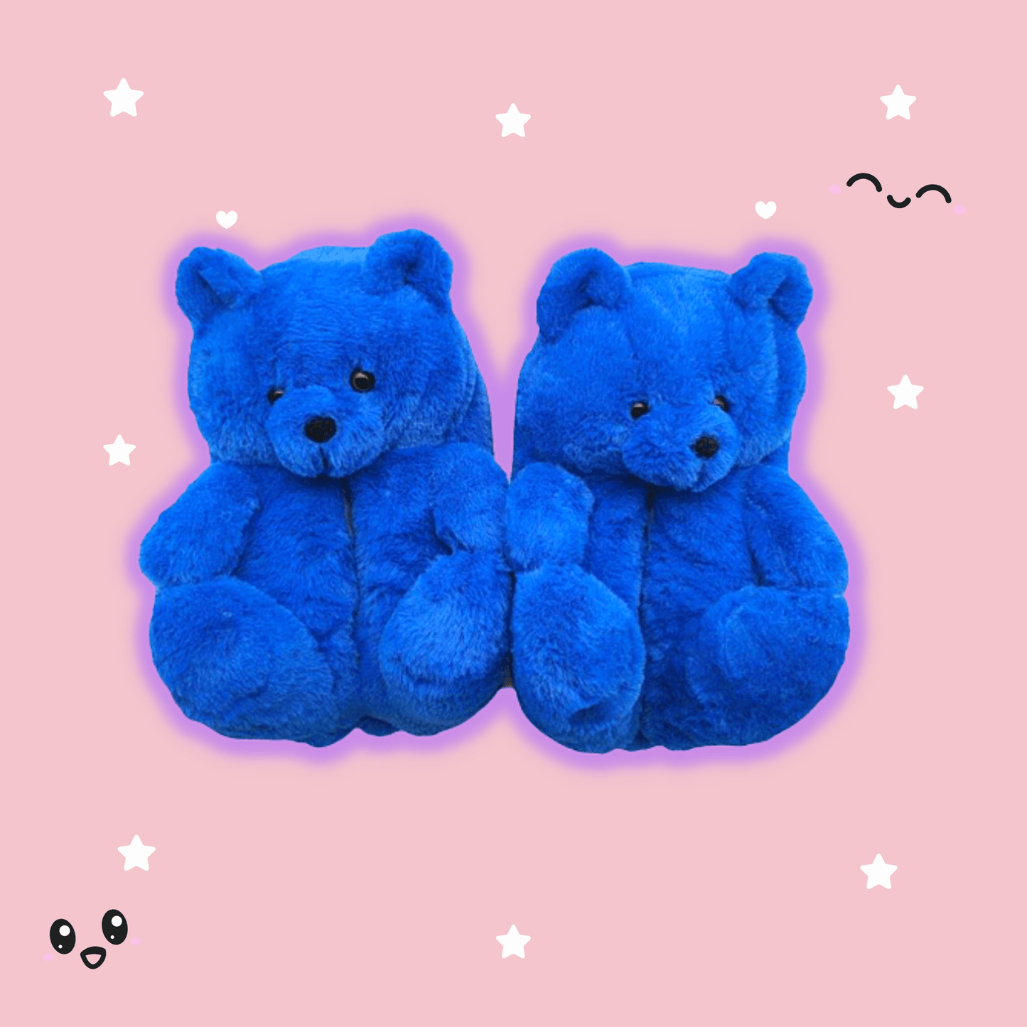 Shop Sapphire Blue Teddy Bear Plush - Shoes Goodlifebean Giant Plushies