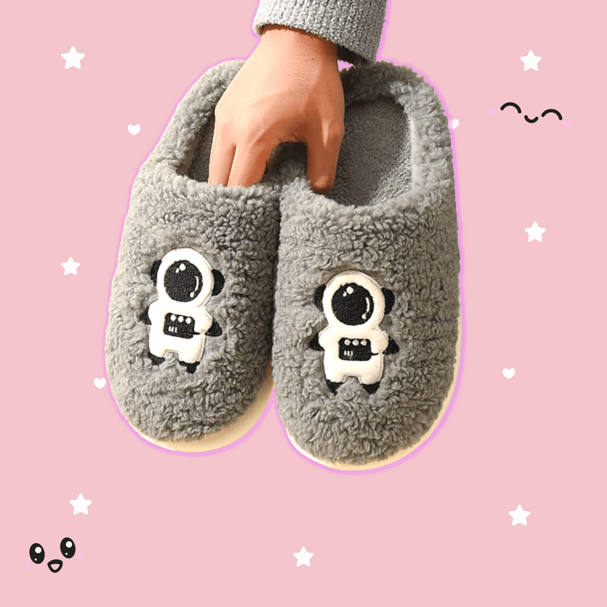 Shop Furry Astro In Space Slippers - Shoes Goodlifebean Plushies | Stuffed Animals