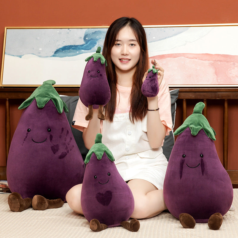 Shop Funny Giant Eggplant Plush - Stuffed Animals Goodlifebean Plushies | Stuffed Animals