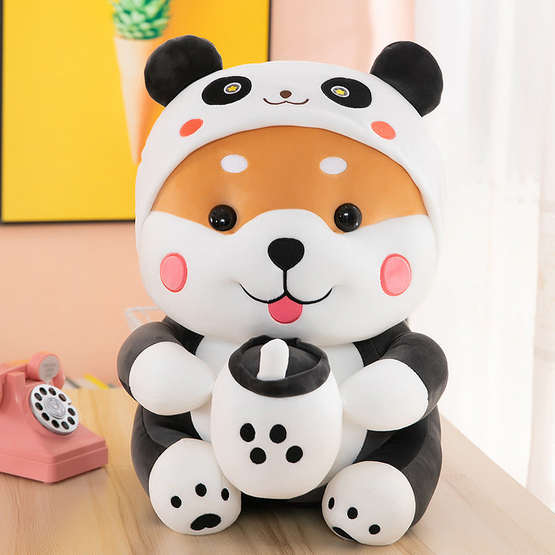 Shop Dandy: Boba Drinking Shiba Plush - Goodlifebean Black Friday Sale | Plushies | Giant Teddy Bear