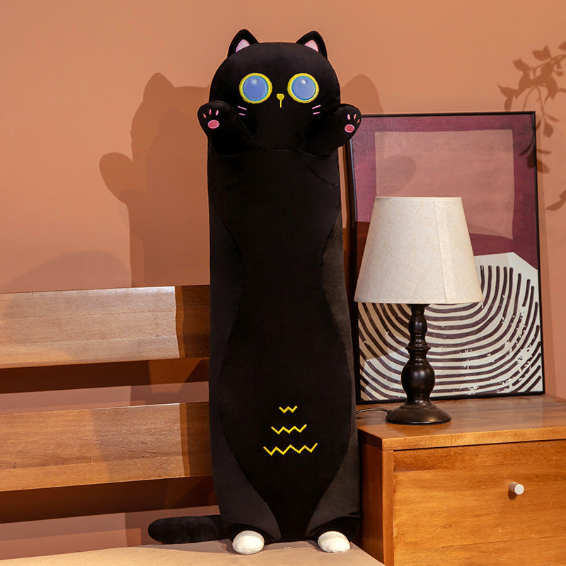 Shop Giant Long Cat Plushie(4.2ft) - Goodlifebean Black Friday Sale | Plushies | Giant Teddy Bear