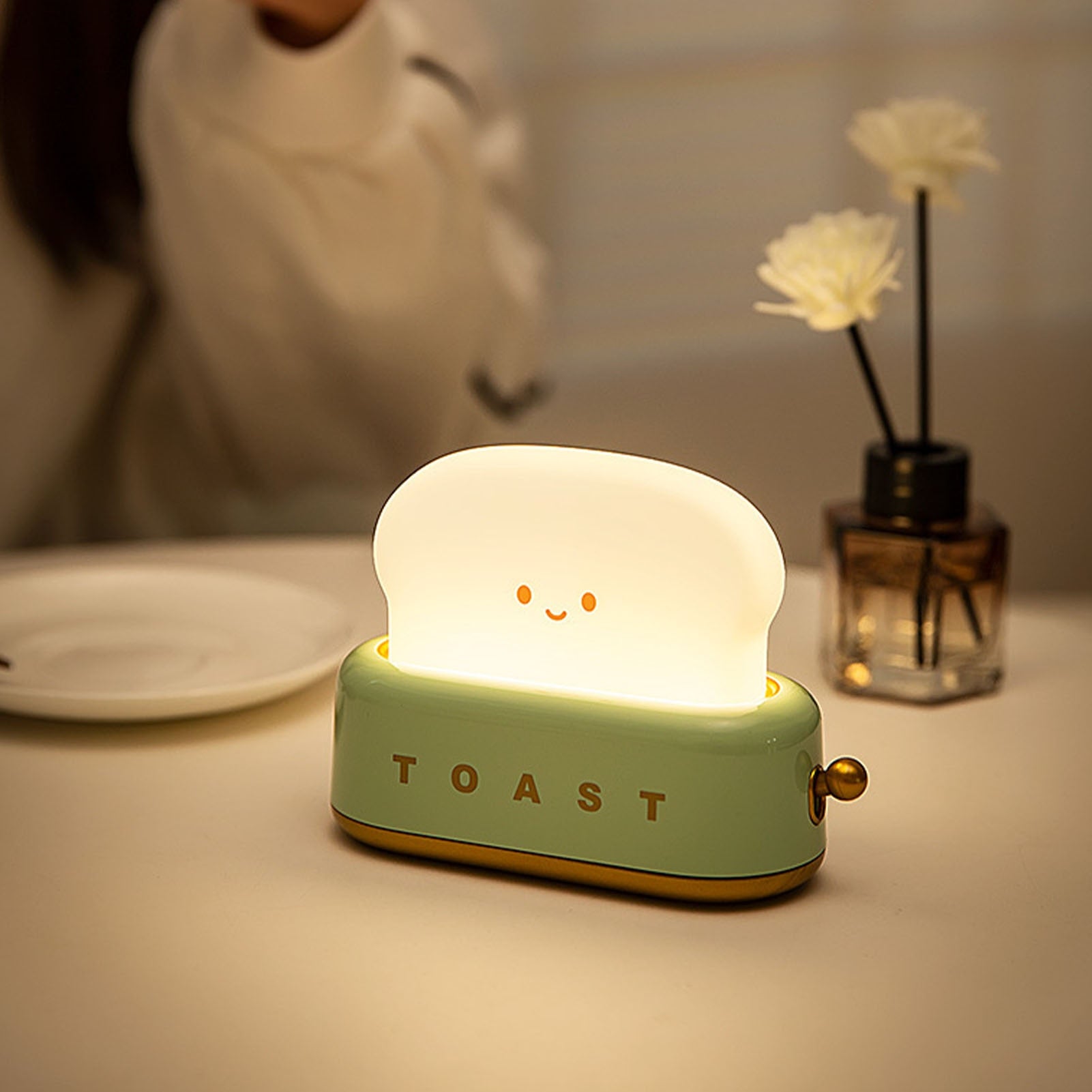 Shop Kawaii Toasty Night Light - Goodlifebean Black Friday Sale | Plushies | Giant Teddy Bear