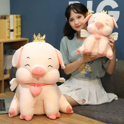 Shop Giant Princess Stuffed Pig Plush - Goodlifebean Black Friday Sale | Plushies | Giant Teddy Bear