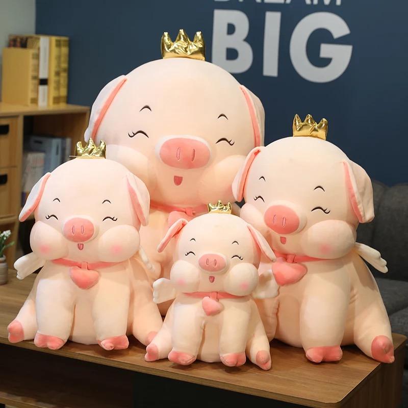 Shop Giant Princess Stuffed Pig Plush - Goodlifebean Black Friday Sale | Plushies | Giant Teddy Bear