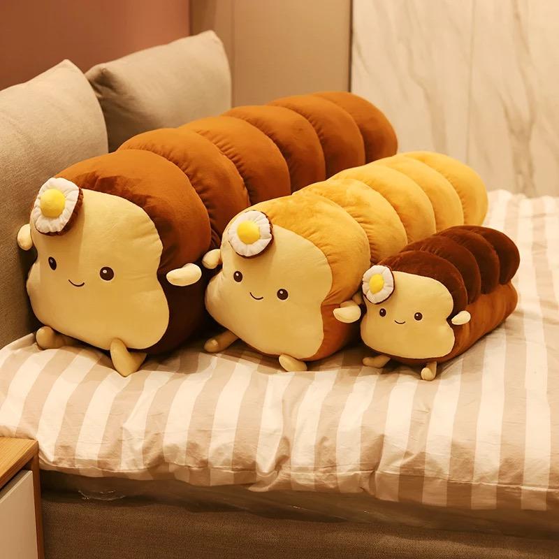 Shop Lola The Loaf: Kawaii Bread Load Plushie - plush Goodlifebean Plushies | Stuffed Animals